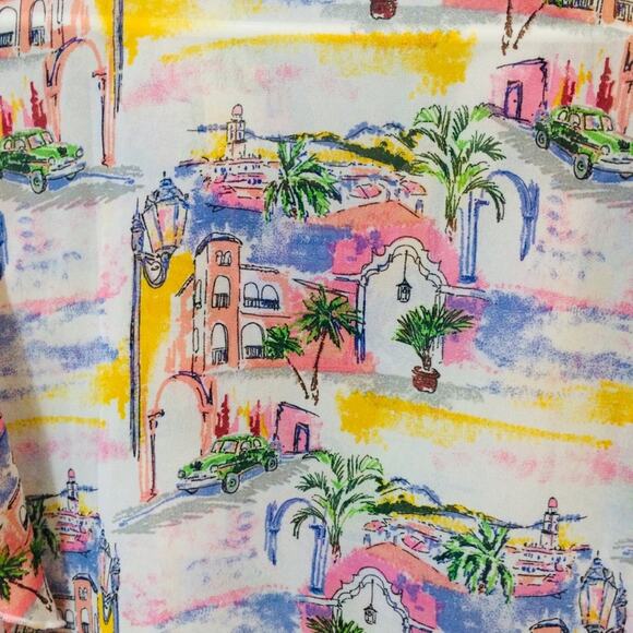 Shein tropical short sleeve top - Picture 6 of 6